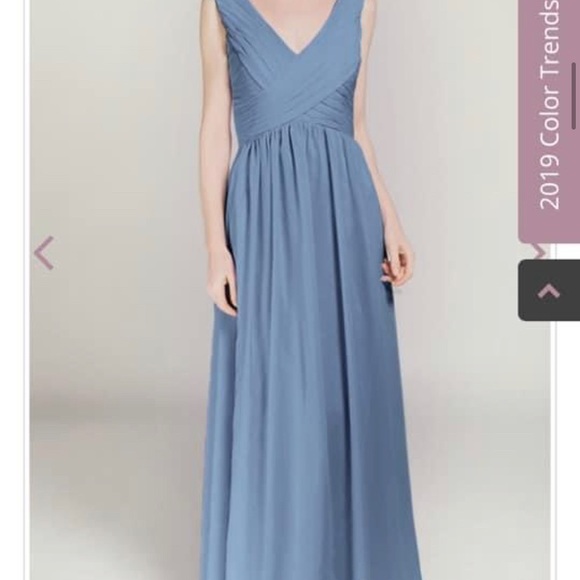 Tulle & Chantilly Bridesmaid or Prom Formal Dress - Picture 6 of 8